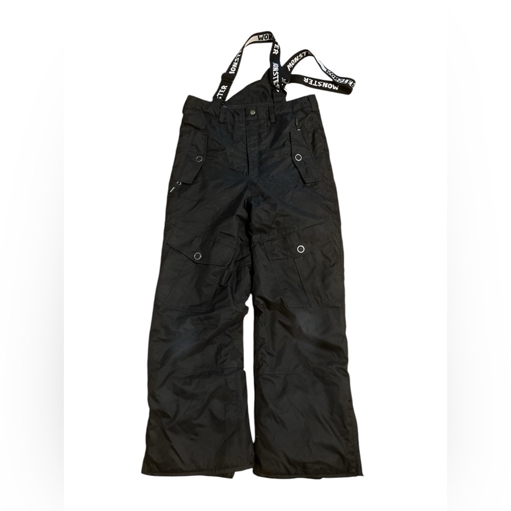 Black monster ski snowboard outdoor snow pants size 32”